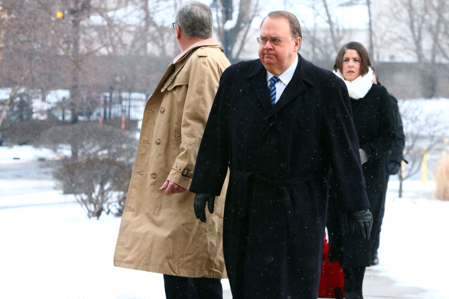John Buncich arrives for sentencing